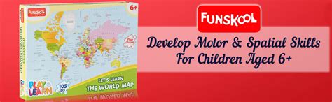 Buy Funskool-Play & Learn World Map Puzzles & Funskool - Play & Learn ...