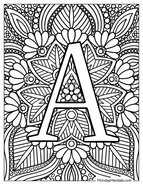 23 Letter A Coloring Pages (Free PDF Printables)