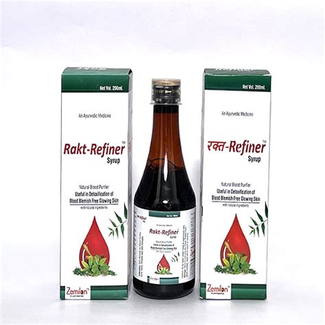 RAKT-REFINER Syrup Zemilon Biotech Pvt. Ltd.