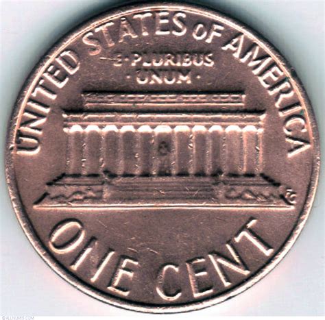 1 Cent 1982, Cent, Lincoln Memorial (1959-2008) - United States of ...