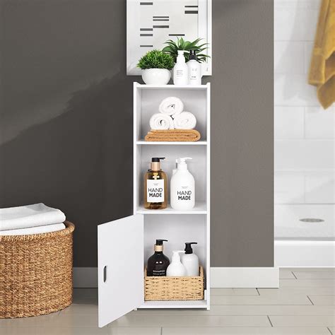 aimu Waterproof Bathroom Floor Cabinets,Bathroom Cupboard Free Standing ...