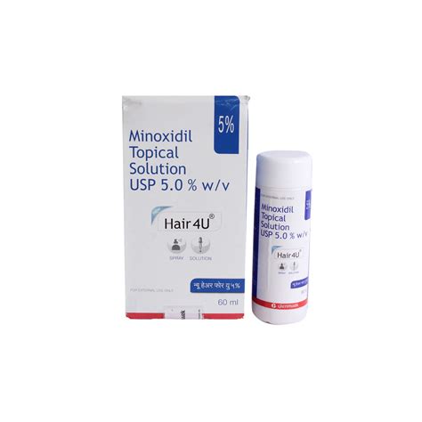 Hair 4U 2% Solution 60 ml ஹிந்தியில் பயன்கள், நன்மைகள், பக்க விளைவுகள் ...