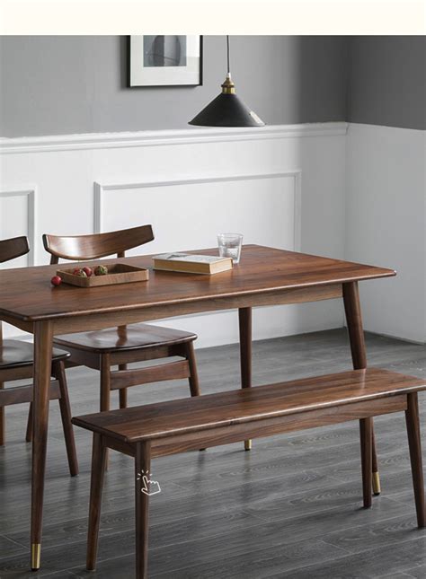 新中式简约禅意实木餐桌 新中式圆形实木餐桌椅 新中式餐桌椅组合（2）_儒匠家具