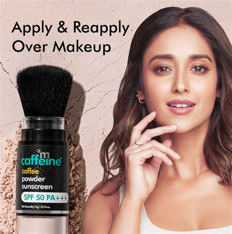 Buy Coffee Powder Sunscreen Spf 50 Pa+++ Online In India – mCaffeine