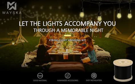 Image result for Yard String Light Kit