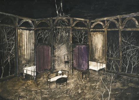 Czech Set Design For Anton Chekhov'S Three Sisters by Otakar Schindler ...