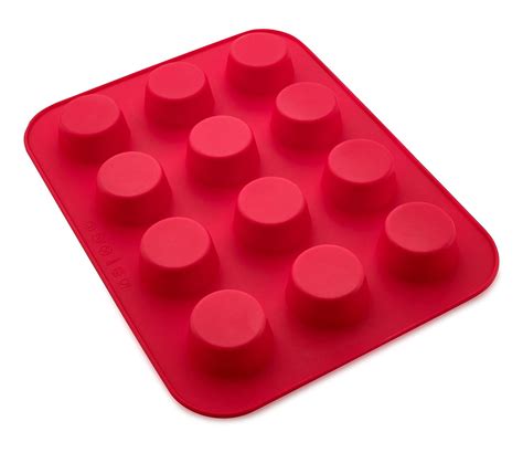 Small Silicone Mini Muffin Pans - Non-Stick Bakeware for Muffins, Cakes ...