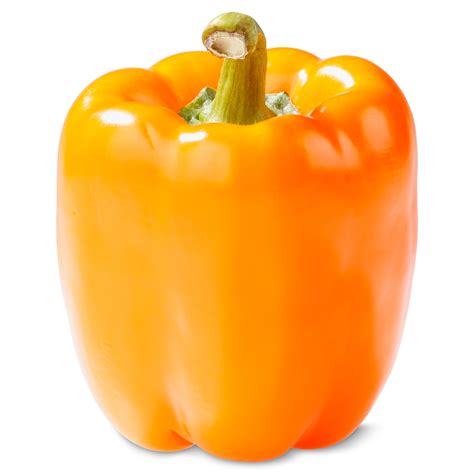 Fresh Orange Bell Pepper, Each - Walmart.com