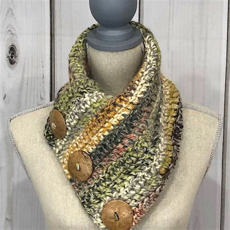 Image result for Button Scarf Tutorial