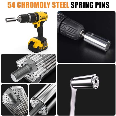 Buy Universal Socket Tools Gifts for Men Dad - Socket Set with Power ...