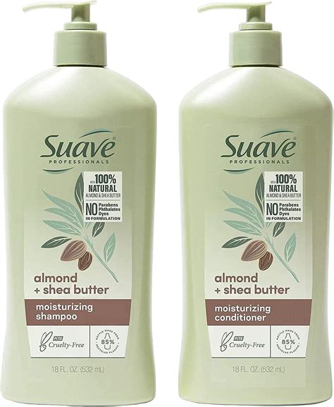 Amazon.com : Suave Moisturizing Shampoo and Conditioner Set w/Almond ...
