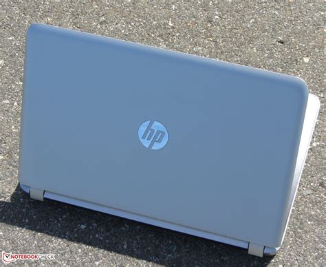 HP Notebook 15 的图像结果
