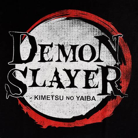 Demon Slayer - Logo T-Shirt schwarz | Elbenwald