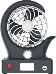 ROAR Wind Cool Fan: 6 Steps, 2000mAh Battery, High Speed, LED, Multiple ...