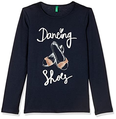 Buy United Colors of Benetton Girl's Plain Regular fit T-Shirt ...