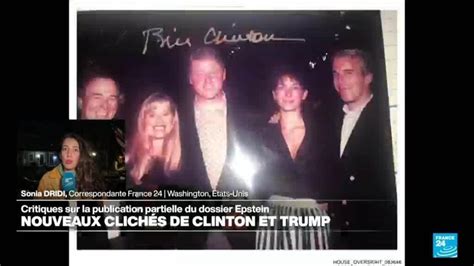États-Unis : critiques sur la publication partielle du dossier Epstein ...