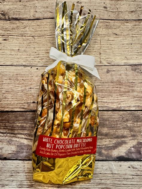 Butterscotch-White Chocolate Popcorn Brittle Recipe