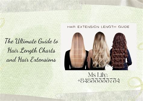 The Ultimate Guide to Hair Length Charts and Hair Extensions