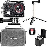 Buy AKASO Brave 4 Pro Action Camera with Selfie Stick Tripod and ...
