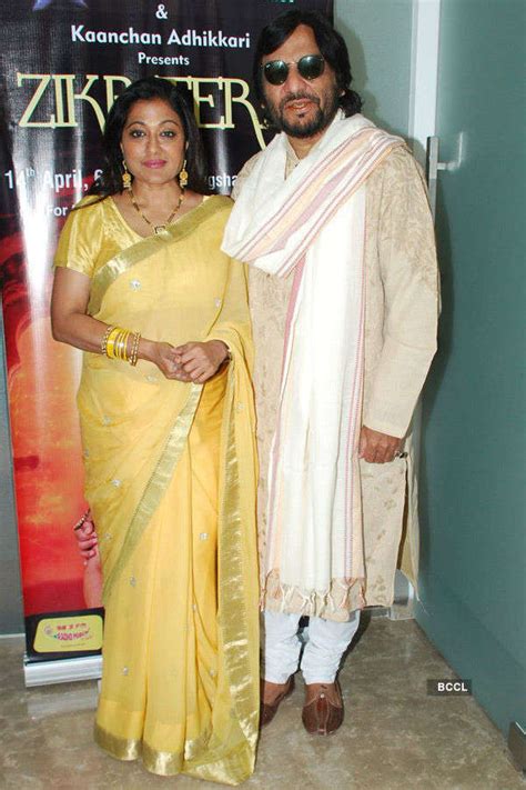 Sonali Rathod and Roop Kumar Rathod during the press conference of ...