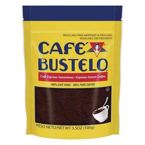 Folgers® Cafe Bustelo Instant Coffee, Espresso, 3.5 oz Packet (FOL1116 ...