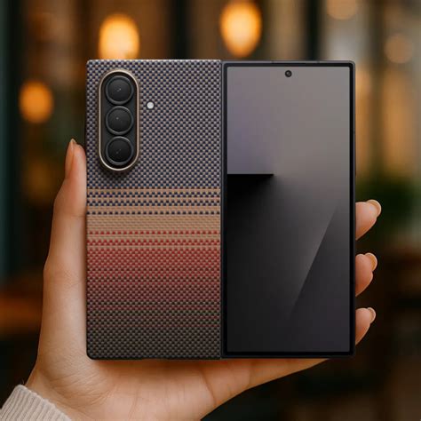 Samsung Galaxy Z Fold 5G Aramid Fiber Carbon Case – Cosmos Joy
