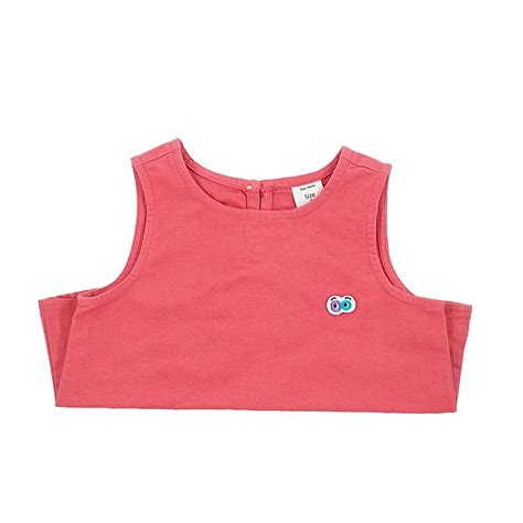Girls Slate Coral Top – Peekaboo Patterns