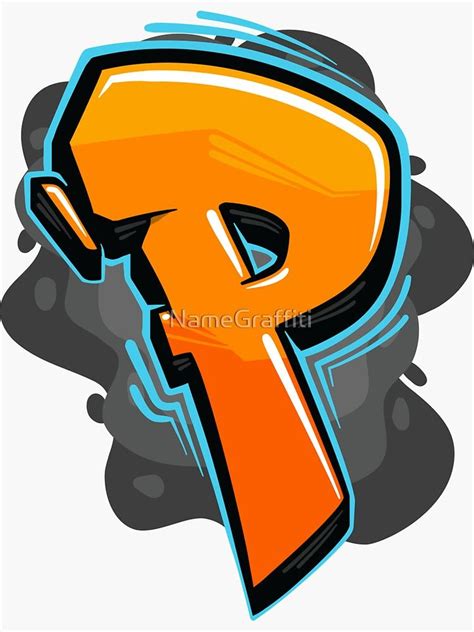 The Letter P In Graffiti