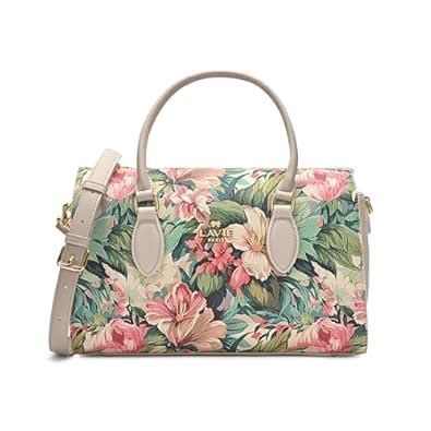 Buy LAVIE PARIS Women's Fleur Medium Satchel Bag | Satchel Handbag for ...