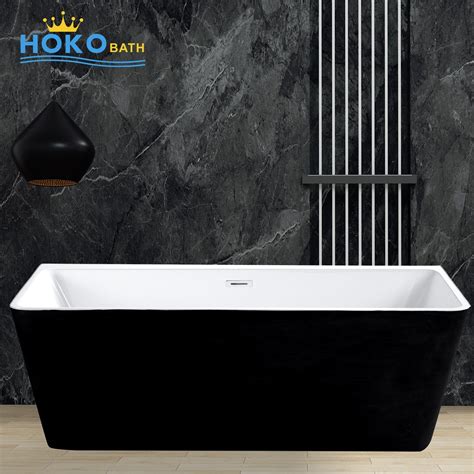 Custom 5 Star Hotel SPA Stone Solid Surface Freestanding Bathtub ...