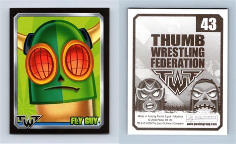 Thumb Wrestling Federation #43 Panini 2008 Sticker