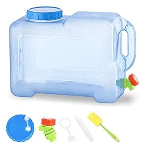 Amazing Tour Plastic Water Container with Tap, 12L Portable Outdoor ...
