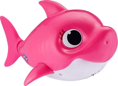 Robo Alive Junior Mommy Shark Battery-Powered Sing and Swim Bath Toy by ...