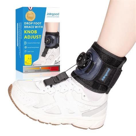 joingood AFO Foot Drop Brace for Walking with Shoes, Drop Foot Brace with Reel-Adjust ...
