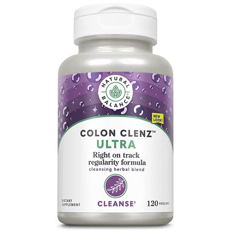 Natural Balance Ultra Colon Clenz, 120 Vegetarian Capsules : Amazon.in ...