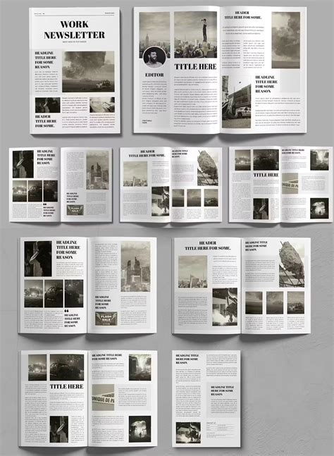 Newsletter Design 的图像结果
