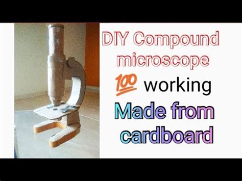Image result for How Make a Microscope Using Cardboard