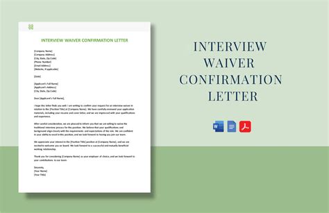 Interview Call Letter in Word, PDF, Google Docs - Download | Template.net