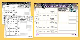 Randomize a Legend Story Writing Template