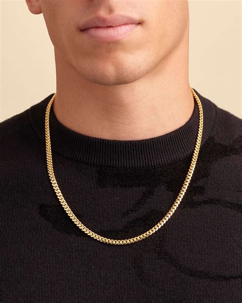 Men's Gold Cuban Link Chains | JAXXON