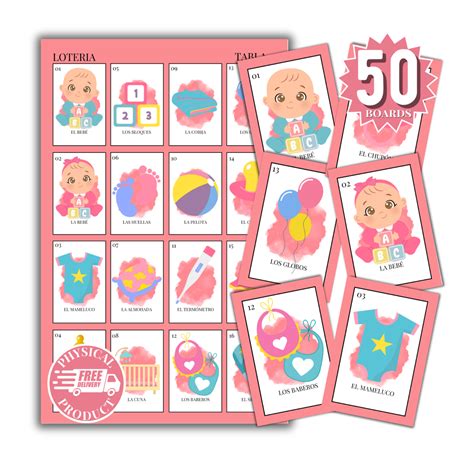 Gmes Para Baby Shower Imprimibles Baby Shower Bingo Printable 6