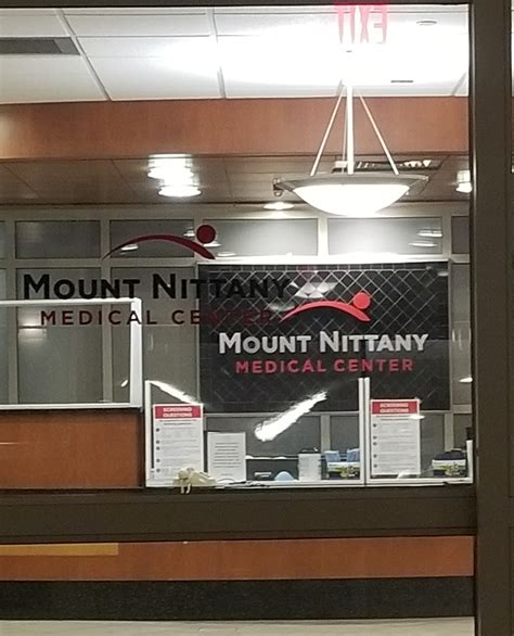 MOUNT NITTANY MEDICAL CENTER - State College PA - Hours, Directions ...