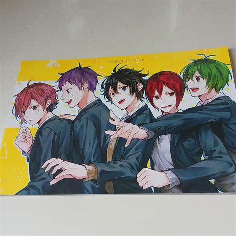 Horimiya wall poster | Style 6 – Dipped in Doodles