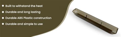 Oil Collector Baffle Filter Container Tray for Kitchen Chimney 16 inch ...