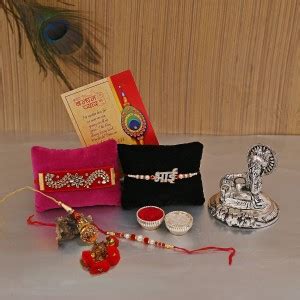 Flipkart SmartBuy Bhaiya Bhabhi Rakhi Combo for Brother and Bhabhi and ...