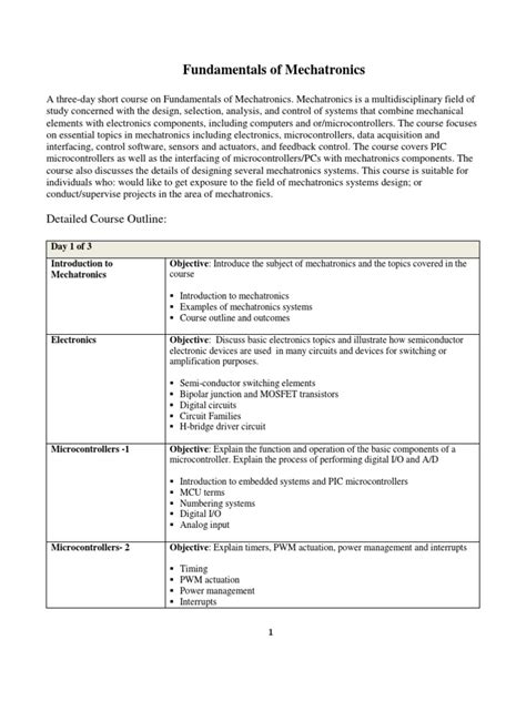 Mechatronics Engineering Tutorial 的图像结果