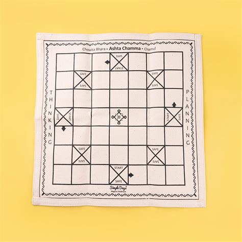 Buy Traditional Board Game Set - Ashta Chamma / Chowka Bara / Ludo ...