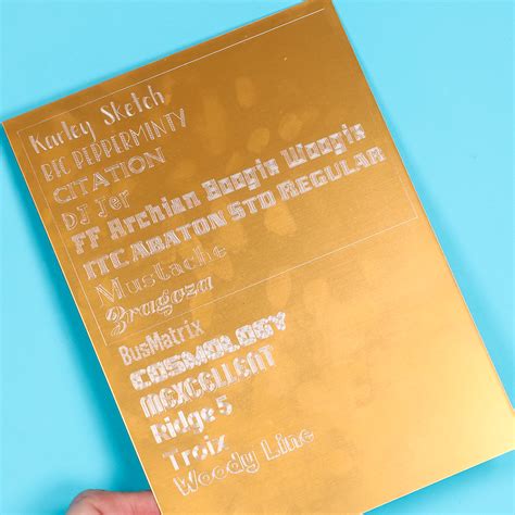 Cricut Engraving Fonts: Filled Fonts for Your Cricut Projects - Angie ...