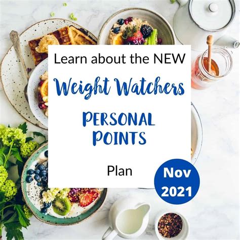 What is the New Weight Watchers Plan 2022 (Personal Points)? | Pointed ...