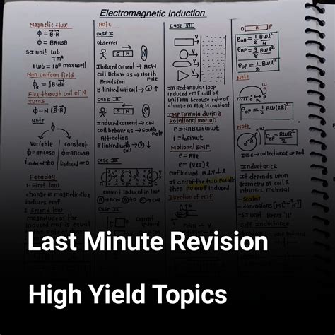 Electromagnetic Induction (EMI) Short Notes – Class 12 Physics PDF ...